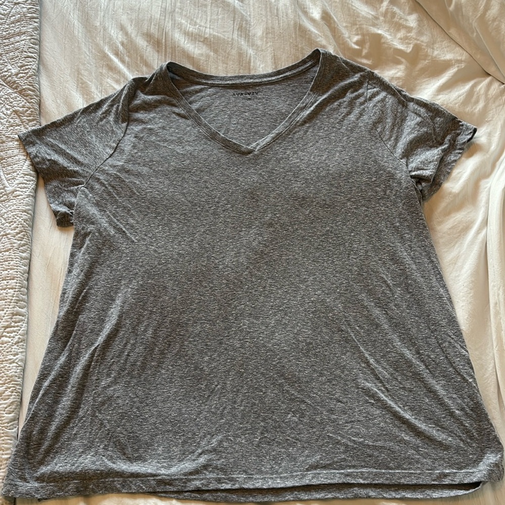 Plus Size Gray Tshirt